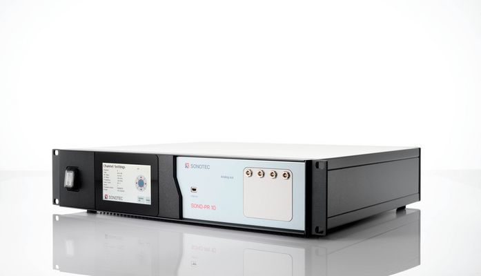 SONO-PR 10 pulser receiver with oscilloscope