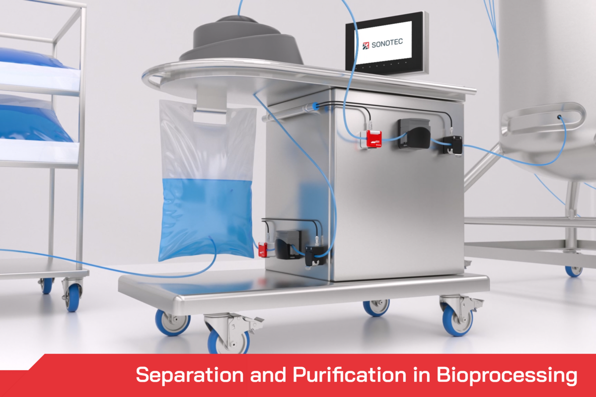 Centrifugation Performance Optimization with Non-Contact Flow Meters and Bubble Detectors