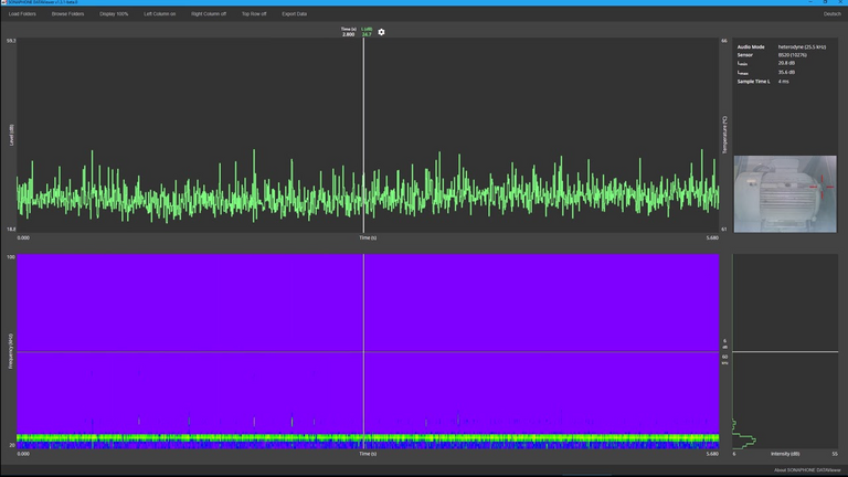Ultrasonic Bearing Inspection: Comparative Inspection | Sound Example 1 | Bearing 3