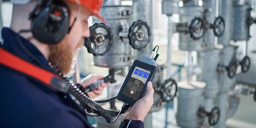 Ultraschallprüfung von Kondensatableitern mit Prüfgerät SONAPHONE