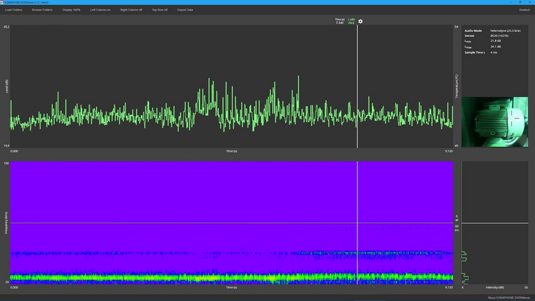 Ultrasonic Bearing Inspection: Comparative Inspection | Sound Example 1 | Bearing 2 Ultrasonic Bearing Inspection: Comparative Inspection | Sound Example 1 | Bearing 2