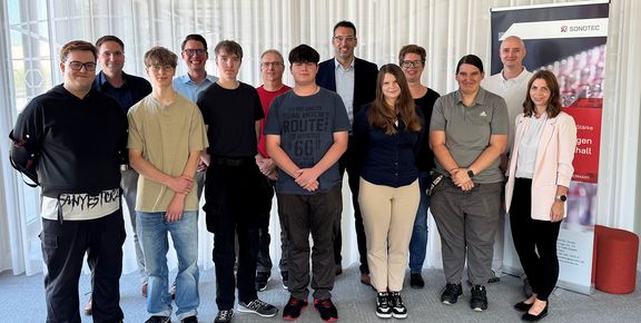 Ausbildungsstart 2025 bei SONOTEC