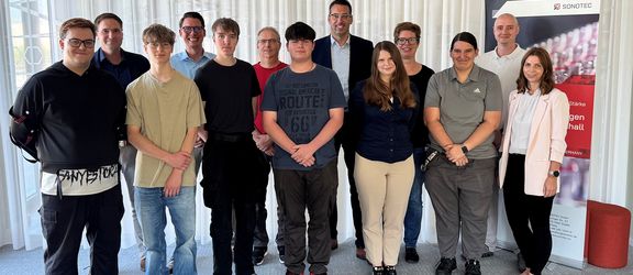Ausbildungsstart 2025 bei SONOTEC