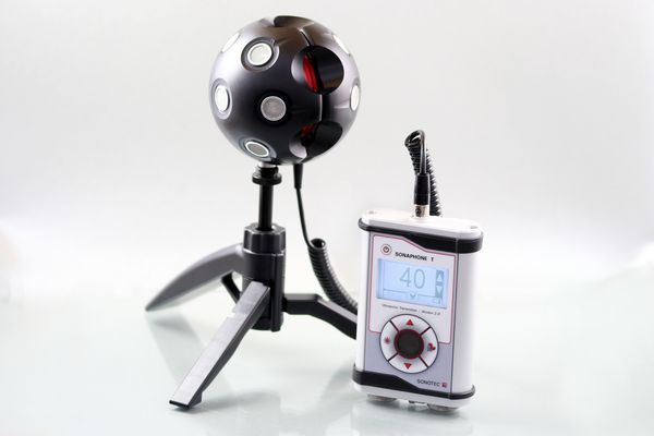Ultraschallprüfgerät SONAPHONE T und SONOPHERE zur Dichtheitsprüfung