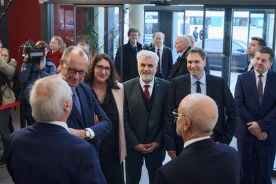 Empfang der Delegation bei SONOTEC