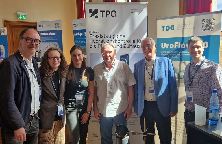 Das UroFlow und UroDens Projektteam auf dem TPG Innovation Summit 2026