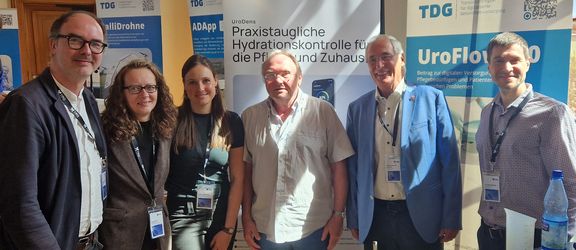 Das UroFlow und UroDens Projektteam auf dem TPG Innovation Summit 2026