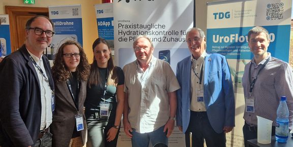 Das UroFlow und UroDens Projektteam auf dem TPG Innovation Summit 2026