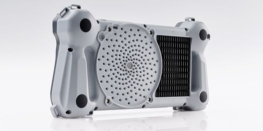 SONASCREEN 2 acoustic camera with 176 microphone beamforming array