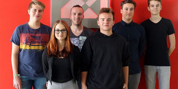 Neue Auszubildende