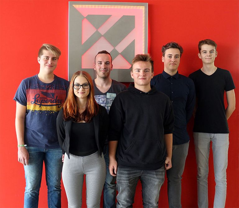 Neue Auszubildende