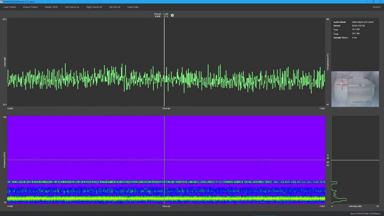 Ultrasonic Bearing Inspection: Comparative Inspection | Sound Example 1 | Bearing 4 Ultrasonic Bearing Inspection: Comparative Inspection | Sound Example 1 | Bearing 4