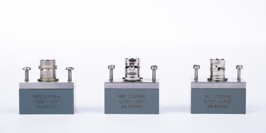 SONOSCAN R AWS-Prüfköpfe für die Schweißnahtprüfung nach ASTM-Standard 1