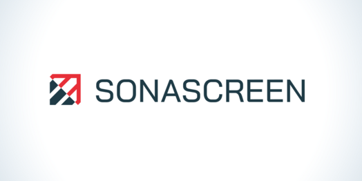 SONASCREEN Logo Akustische Kamera