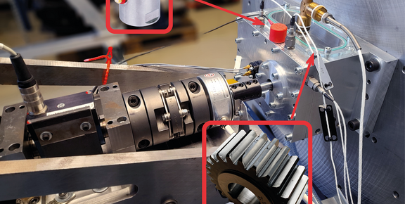 Prüfung des Getriebes mit T20-Sonde