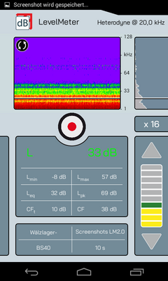LevelMeter App SONAPHONE