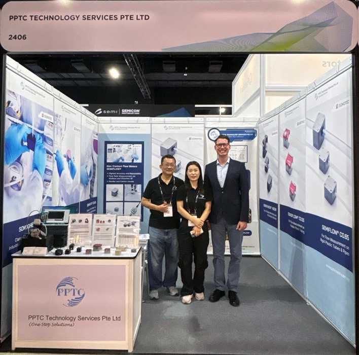 SONOTEC und PPTC auf der SEMICON Southeast Asia